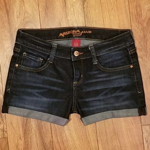 Juniors Size 3 Arizona Roll Cuff Denim Shorts
